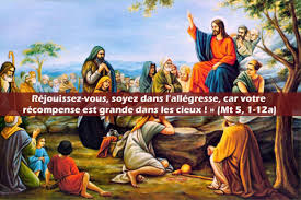 Évangile De Jésus-Christ Selon Saint Matthieu 5,1-12a